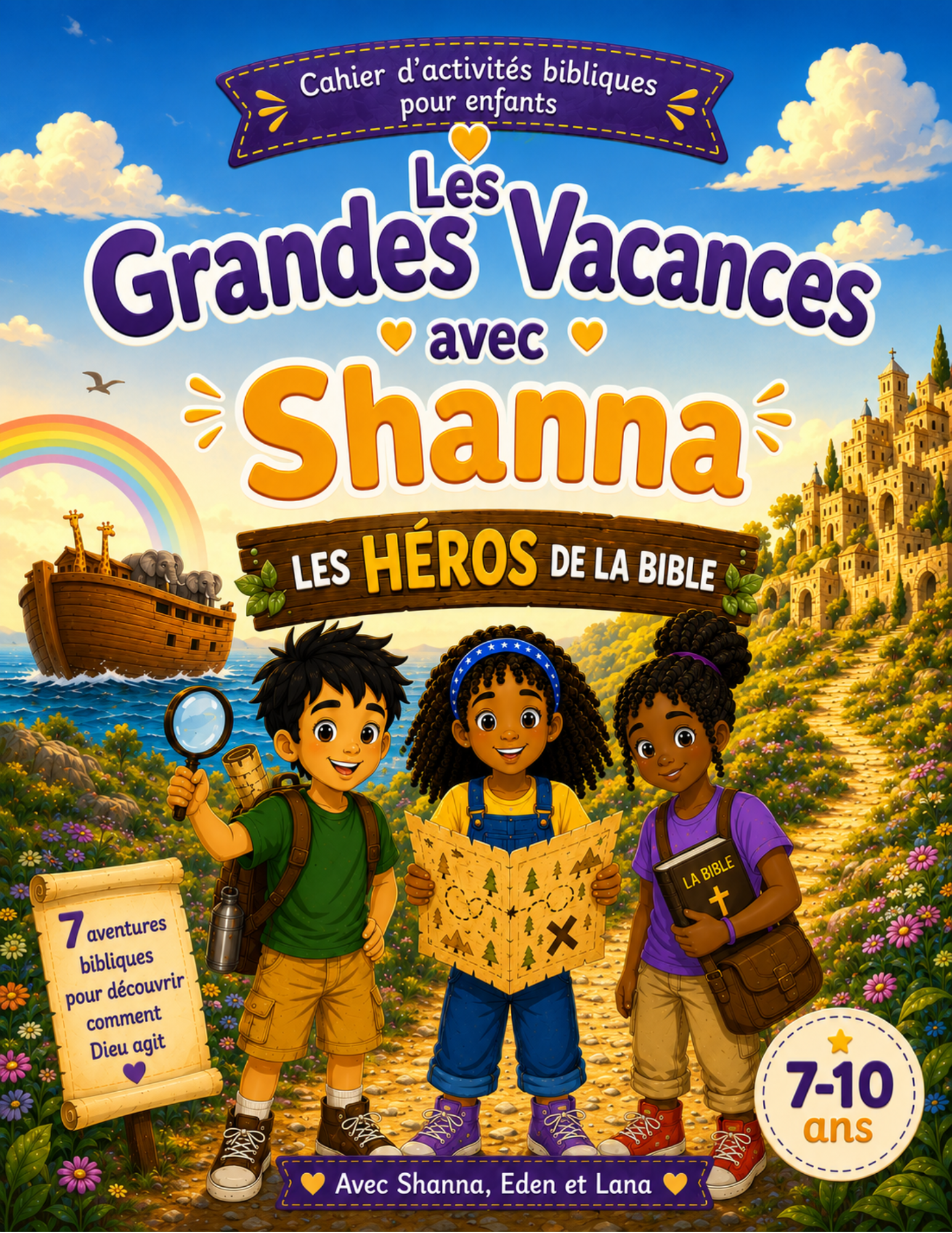 Les Grandes Vacances avec Shanna — couverture